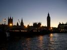 [The Palace of Westminster at dusk]