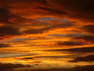 [Sunset sky over the Solway Firth]