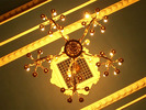[Chandelier at the Riverside Theatre]
