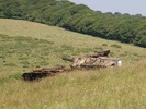 [An old tank on the Lulworth Range]